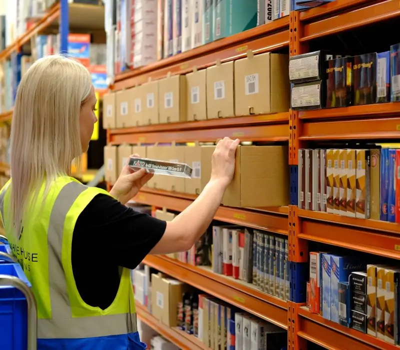 Picking orders from the warehouse